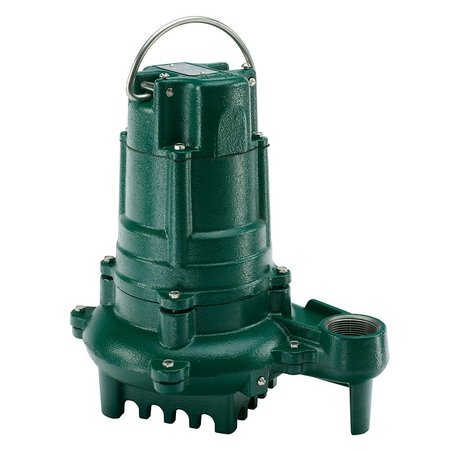 ZOELLER Flow-Mate Series 1-1/2 in. 115V 10.7A 1/2 hp 93 gpm NPT Cast Iron Effluent Pump 137-0002